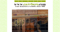 Desktop Screenshot of carrboro.com